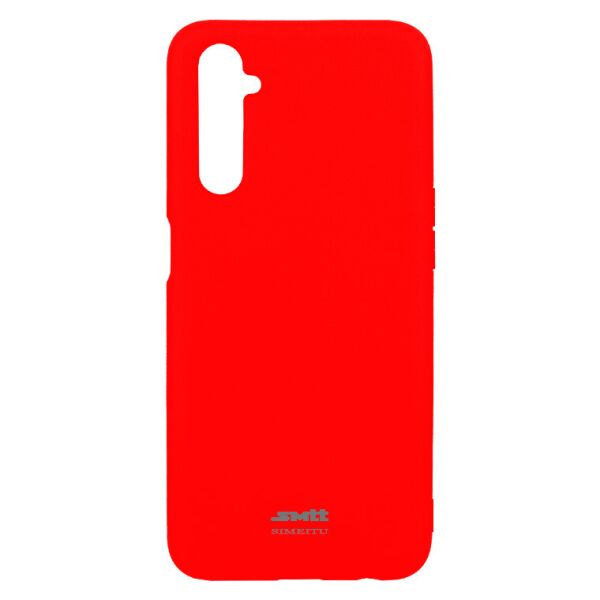 

Чехол силиконовый SMTT Silicon Cover Realme 6 Pro Красный