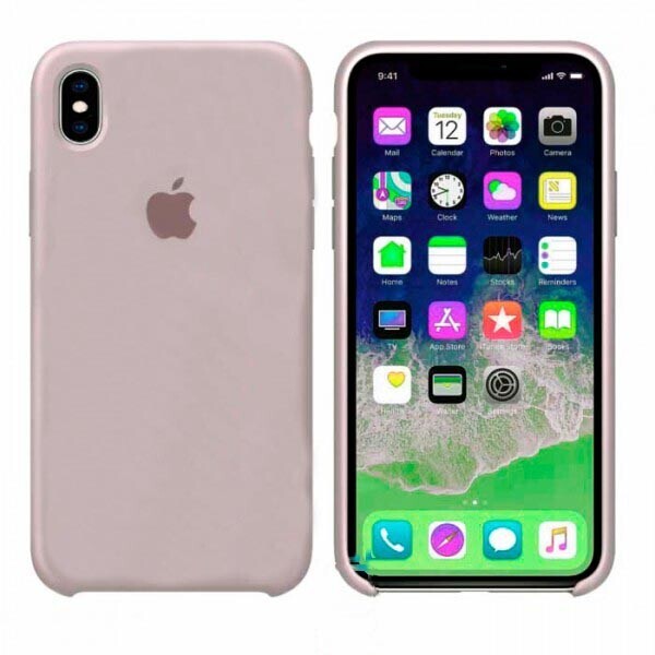 

Чехол Silicone Case Apple iPhone X, XS светло-Сиреневый 07