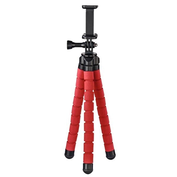 

Штатив НАМА Flex 2x1 Mobile Phone,Action Camera 10 -26 см Red (00004617)