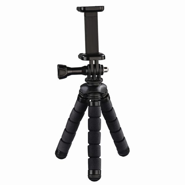 

Штатив НАМА Flex 2x1 Mobile Phone,Action Camera 7.5 -14 см Black (00004609)