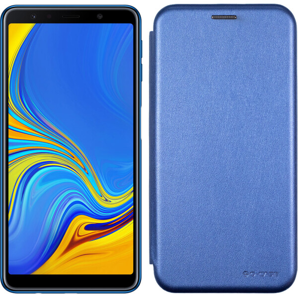 

Чехол книжка U-Like Best для Samsung Galaxy A7 2018 (A750) Blue (24717)