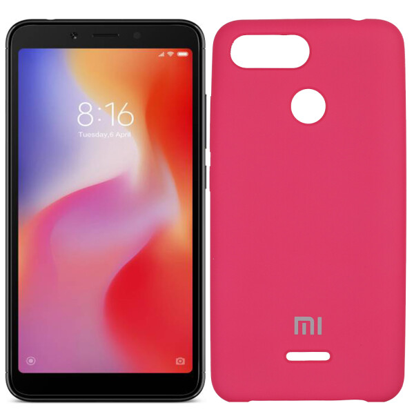 

Чехол для Xiaomi Redmi 6 Ярко малиновый (25192)