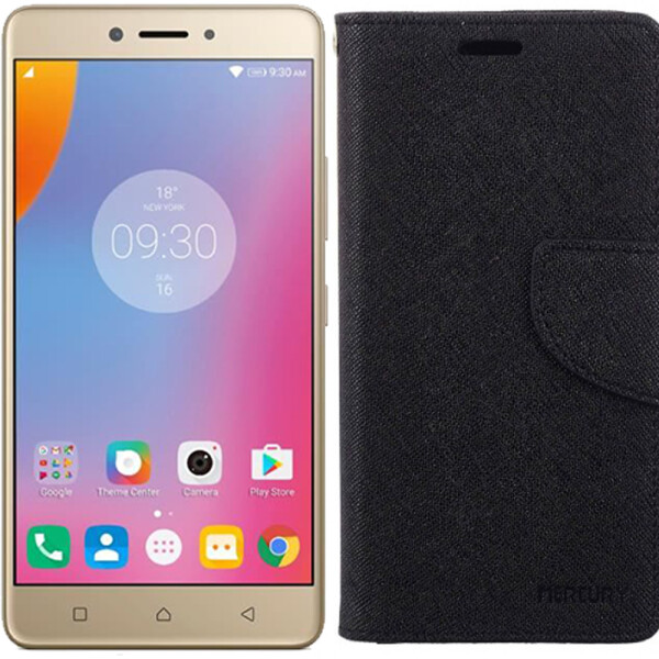 

Чехол книжка Goospery для Lenovo Vibe K6 Note Black (11669)