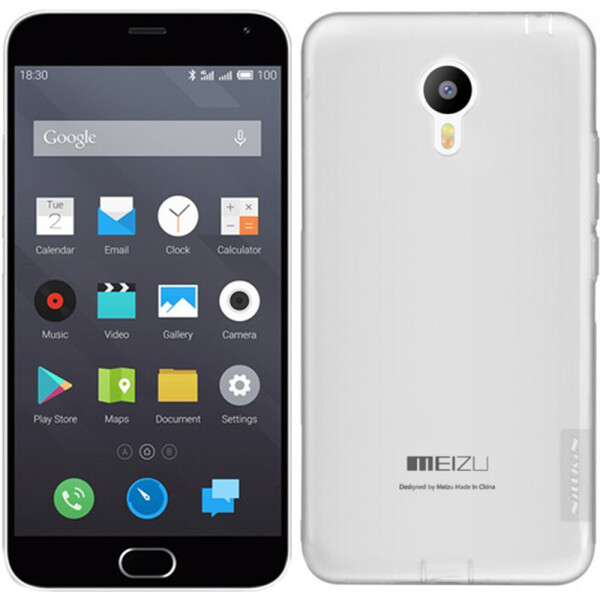 

Чехол NILLKIN Nature TPU для Meizu M2 Note Grey (12768)