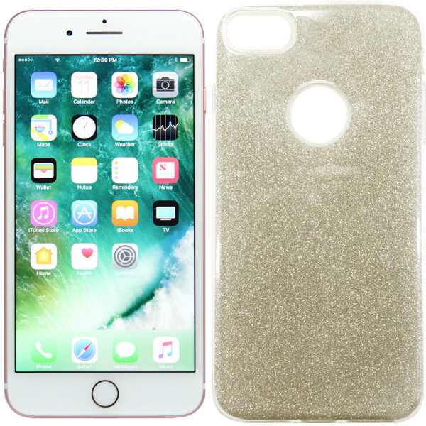 

Чехол Remax Glitter Silicone Case для iPhone 7 Золотой (16376)