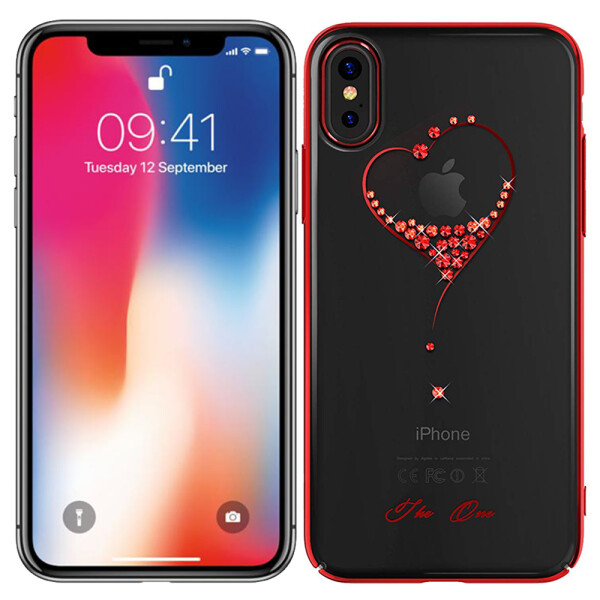 

Чехол Kingxbar Diamond Series для iPhone Xs Max Heart Red (25280)