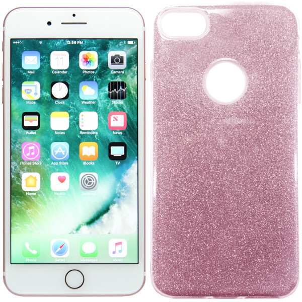 

Чехол Remax Glitter Silicone Case для iPhone 7 Розовый (16377)