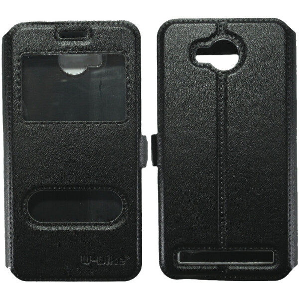 

Чехол книжка U-Like Simple для Huawei Y3 II Black (21129)