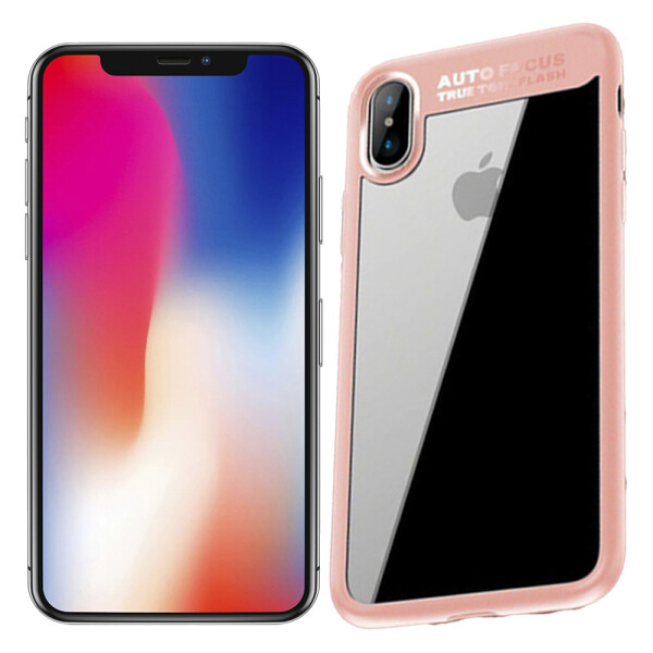 

Чехол Rock Space Clarity Series для iPhone X Pink (23451)