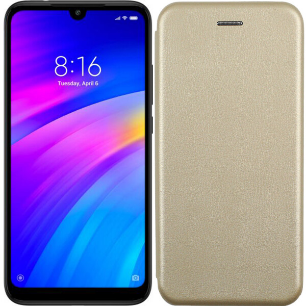 

Чехол книжка U-Like Best для Xiaomi Redmi Note 7 Gold (26140)