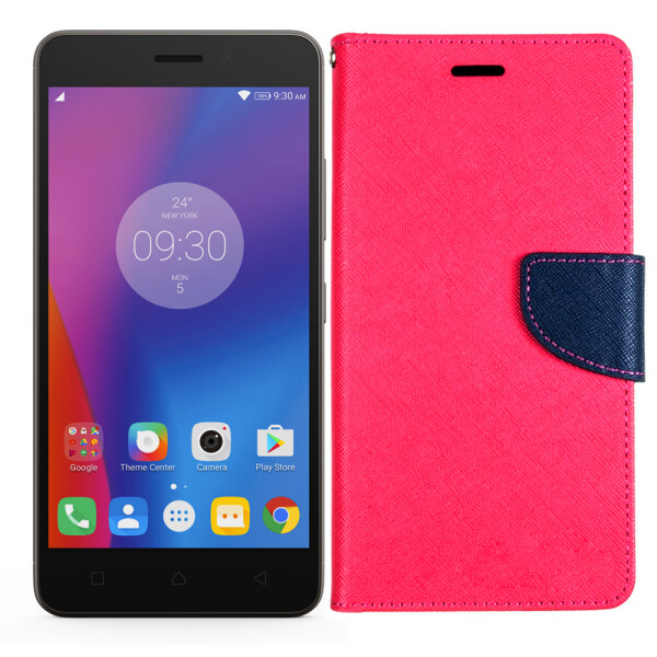 

Чехол книжка Goospery для Lenovo Vibe K6 Pink (11673)