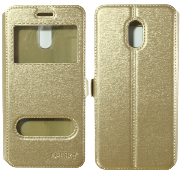 

Чехол книжка U-Like Simple для Meizu M6s Gold (21172)