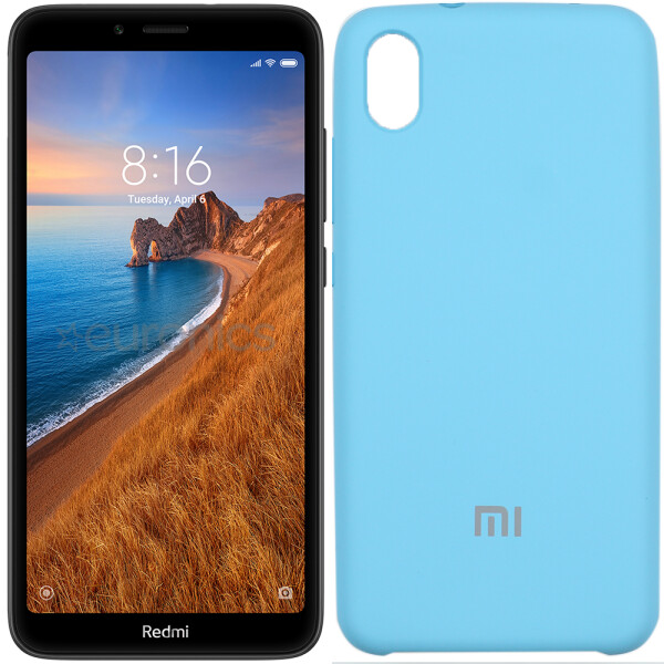 

Чехол силиконовый оригинальный для Xiaomi Redmi 7a Синий (27687)