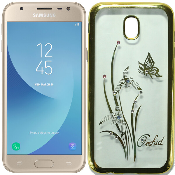 

Чехол Beckberg Breathe seria для Samsung J330 (J3-2017) Orchid (15834)