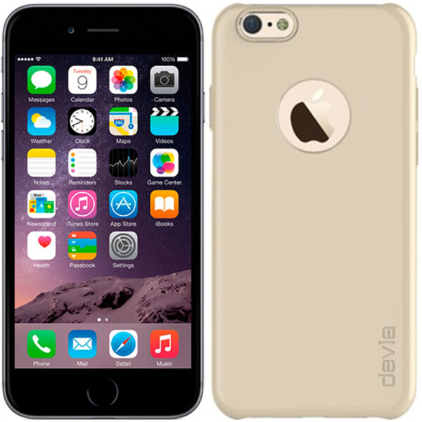 

Чехол Devia Chic для iPhone 6/6S Champagne Gold (19551)