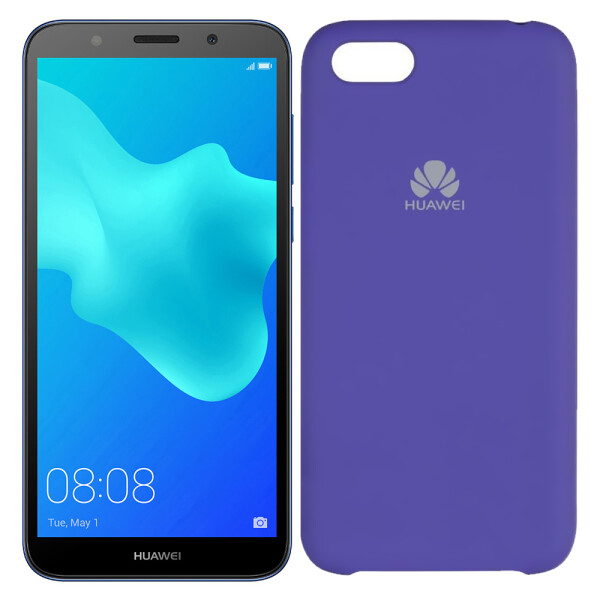 

Чехол силиконовый оригинальный для Huawei Y5 2018 Фиолетовый (23931)