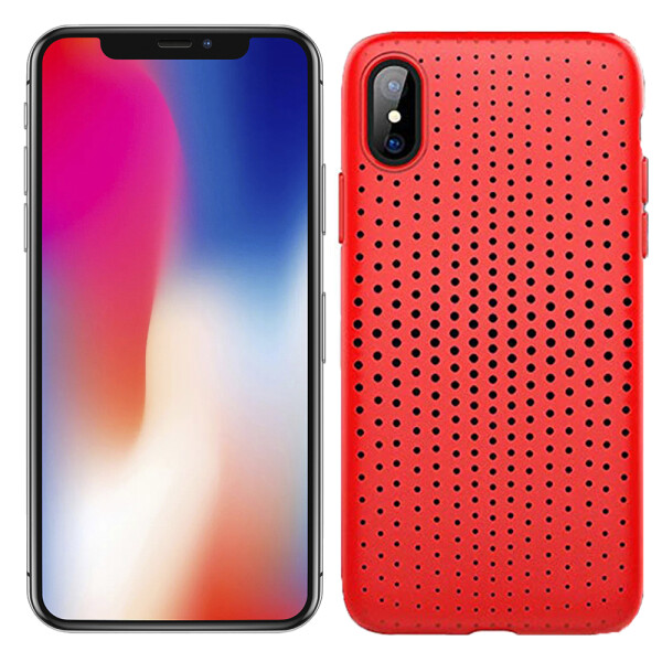 

Чехол Rock Space Dot Series TPU для iPhone X Red (23457)