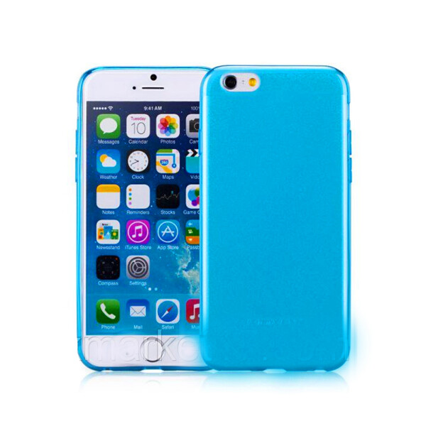 

Чехол Momax Clear Twist TPU case для Apple iPhone 6 blue (CCAPIP6B) (8112)