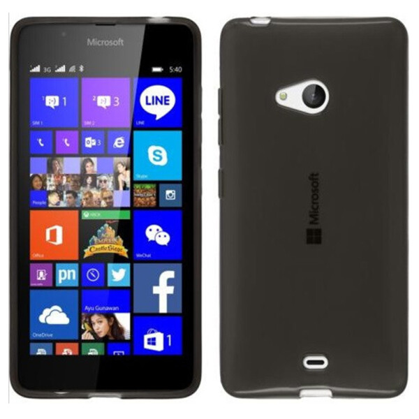 

Чехол силиконовый оригинальный для Nokia 540 (Microsoft) black (4786)