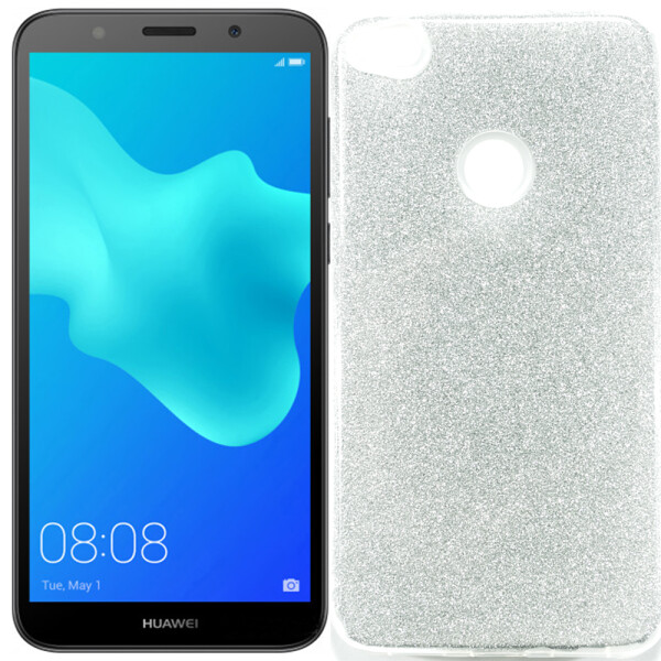 

Чехол силиконовый 3in1 Блёстки для Huawei P8 Lite (2017) White (18451)