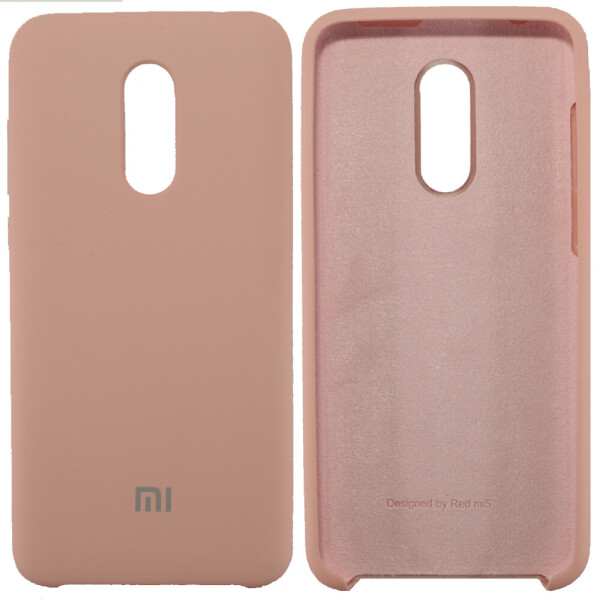 

Чехол силиконовый оригинальный для Xiaomi Redmi 5 Розовый (20584)