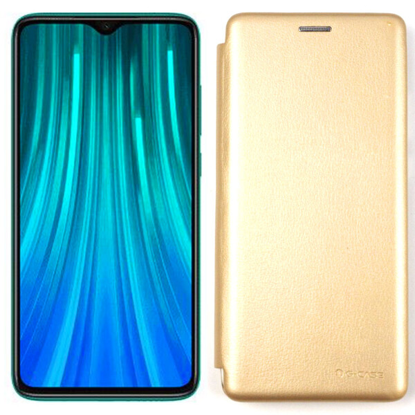 

Чехол книжка U-Like Best для Xiaomi Redmi Note 8 Pro Gold (27497)