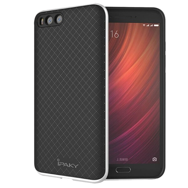 

Накладка iPaky Carbon TPU + Bumper для Xiaomi Mi6 Silver (20052)
