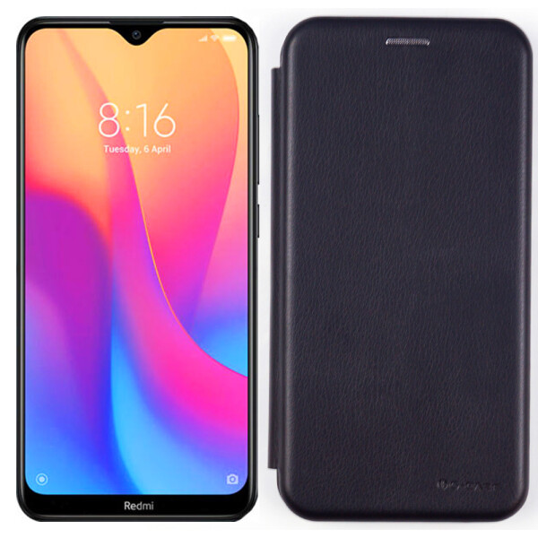 

Чехол-книжка U-Like Best для Xiaomi Redmi 8a Black (28459)