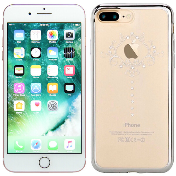 

Чехол Devia Crystal Iris soft case для iPhone 7 Plus/8 Plus Silver (19517)