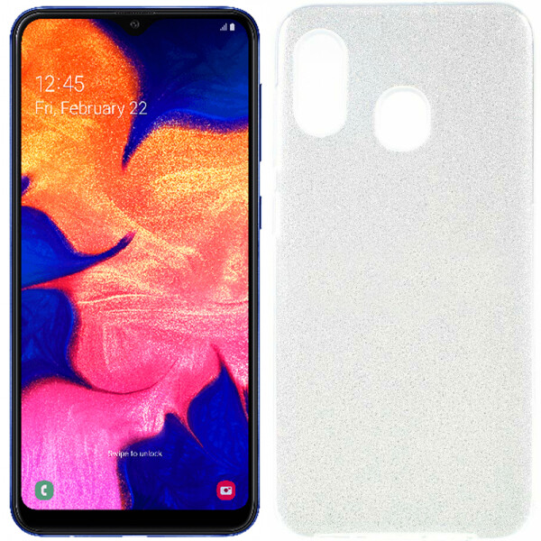 

Чехол силиконовый 3in1 Блёстки для Samsung A205/A305 Galaxy A20/A30 Silver (26800)