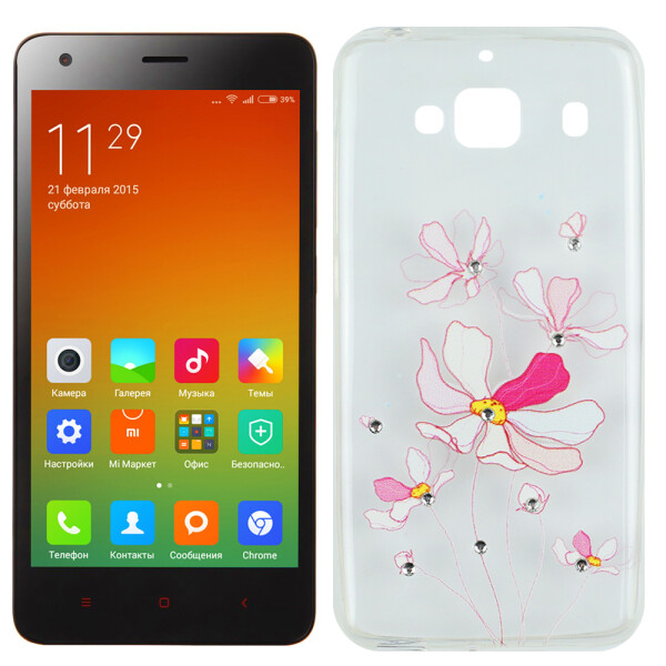 

Чехол Lucent Diamond Case для Xiaomi Redmi 2 Iris (Pink) (7882)