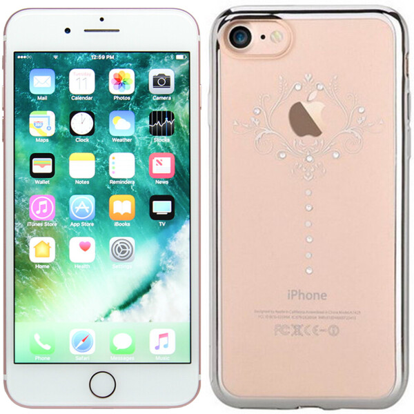 

Чехол Devia Crystal Iris soft case для iPhone 7/8 Silver (19459)