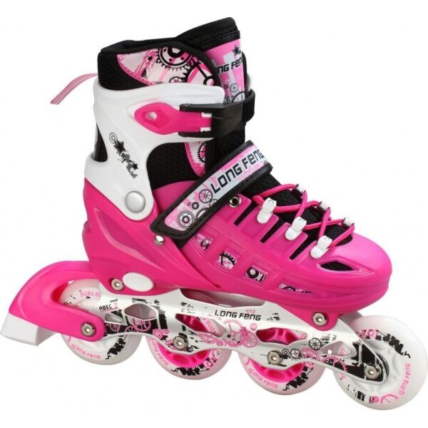 

Ролики детские раздвижные Scale Sports USA 38-42 Розовый