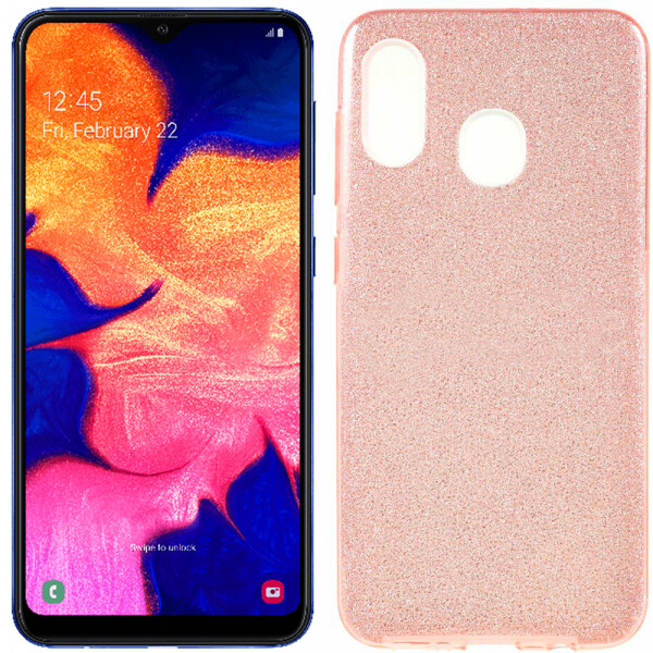 

Чехол силиконовый 3in1 Блёстки для Samsung A205/A305 Galaxy A20/A30 Pink (26799)