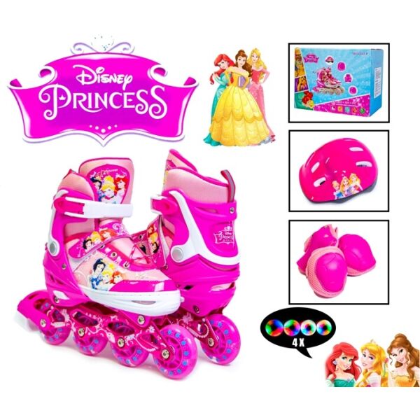 

Ролики Копмлект роликов Disney. Princess2. р.34-37. Все колеса светятся