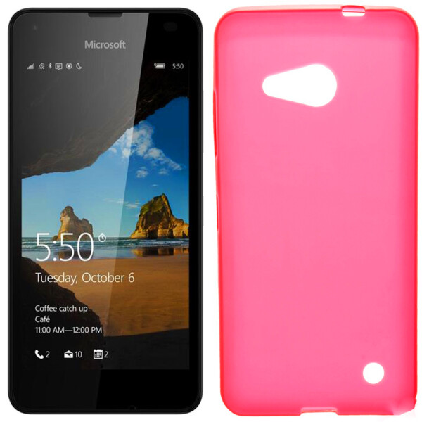 

Чехол силиконовый оригинальный для Nokia 550 (Microsoft) Red (5805)