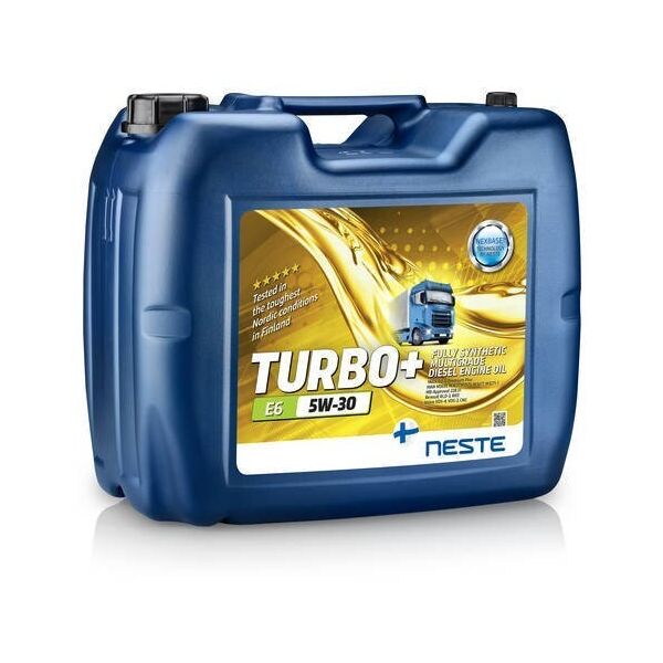 

Масло моторное синтетическое NESTE Turbo + Е6 5W30 20л