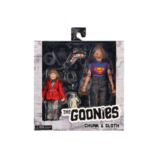 

Goonies Sloth and Chunk Ленивец и Чанк 20 см фигурка в ретро-одежде