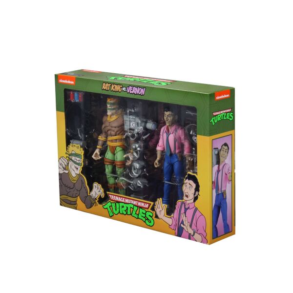 

Neca Фигурки Крысиный Король и Вернон Фенвик Набор из 2 мультфильмов Черепашки-ниндзя 16 см