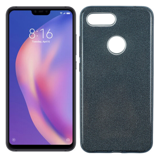 

Чехол силиконовый 3in1 Блёстки для Xiaomi Mi8 Lite Black (25818)