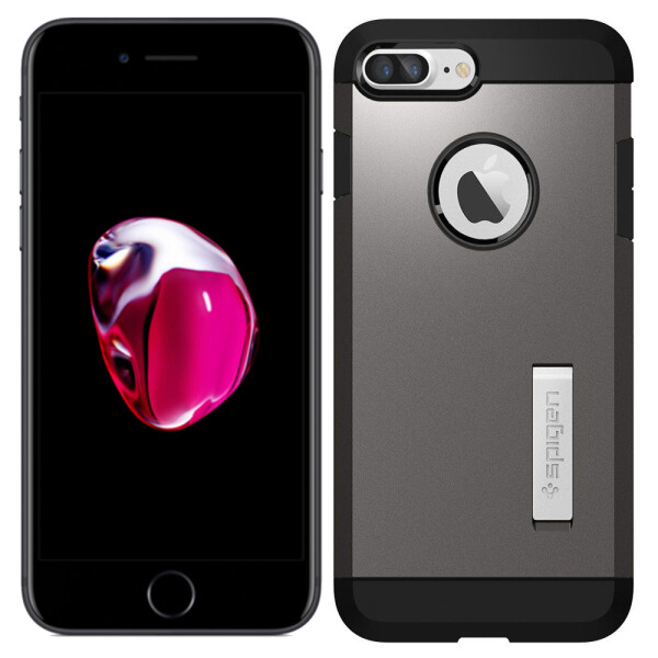 

Чехол SGP Dual Defender Hybrid Tough Armor для iPhone 7 plus Grey (10000426) (11394)
