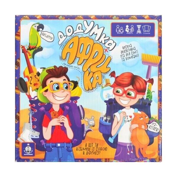 

Карточная игра к мысли АФРИКА укр. (GDV-Afr-01U) (2000903316350)