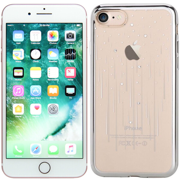 

Чехол Devia Crystal Meteor soft case для iPhone 7/8 Silver (19460)