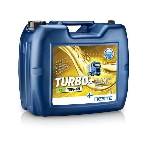 

Масло моторное синтетическое NESTE Turbo E6 + 10W40 20л