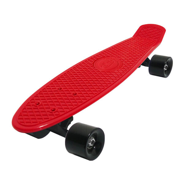 

Скейт Пенни борд Penny board Fish 22" оригинал ABEC - 11 супер быстрые колеса Красный