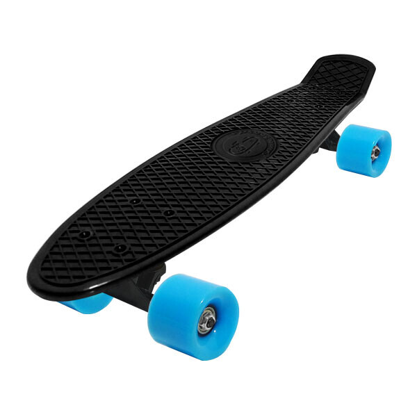 

Скейт Пенни борд Penny board Fish 22" оригинал ABEC - 11 супер быстрые колеса Черный