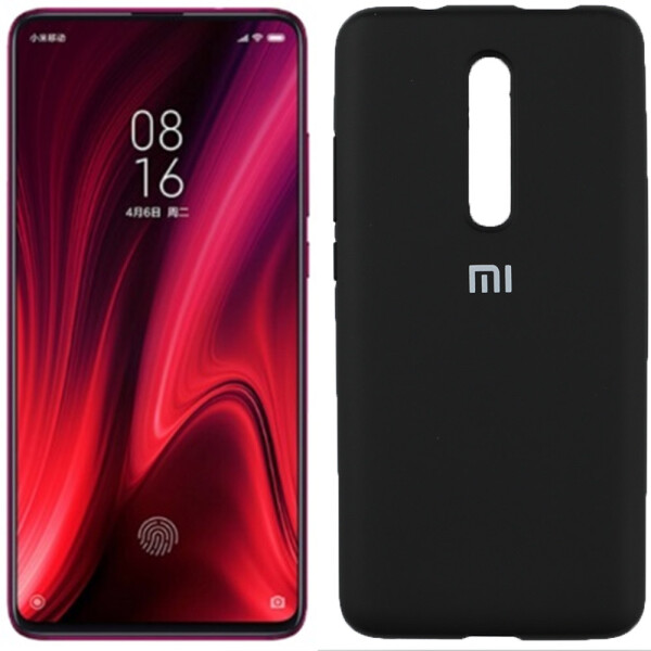 

Чехол силиконовый оригинальный для Xiaomi Mi9T/K20/K20 Pro Черный FULL (27254)