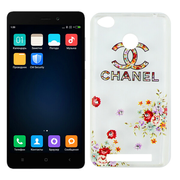

Чехол Lucent Diamond Case для Xiaomi Redmi 3s/3x/3 Pro Chanel (10907)