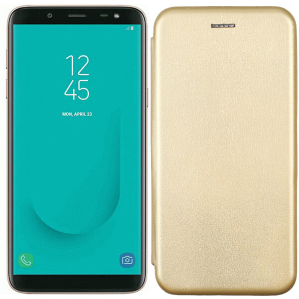 

Чехол книжка U-Like Best для Samsung Galaxy J6 Plus 2018 (J610) Gold (24723)