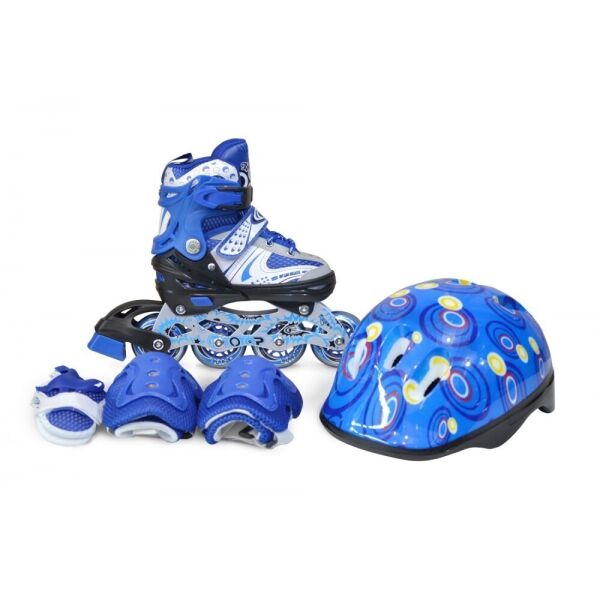 

Роликовые коньки раздвижные Maraton Happy Combo 34-38 Синий